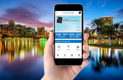 Digital Eat and Play Card Orlando
