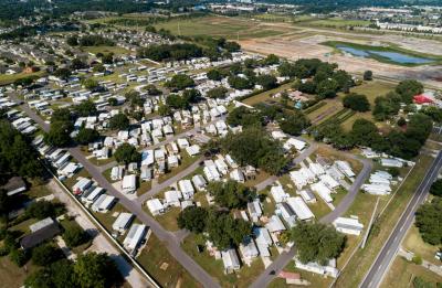 Aerial View of Backer Acres RV Resort