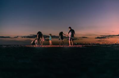 After the sun sets, the beach is a whole new playground!