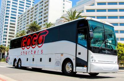 GOGO Charters charter bus rental