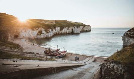 Flamborough North Landing Beach