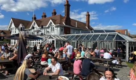 The Victory Pub at Mersea