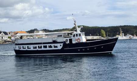 Bootfahrt mit M/S Øya Lillesand - Kristiansand - Lillesand