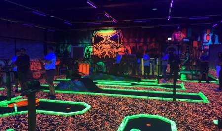 Sprett Minigolf Glow, Askim
