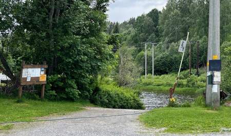 Boat launching place - Høvleritomta - Ørjeelva, Haldenkanalen