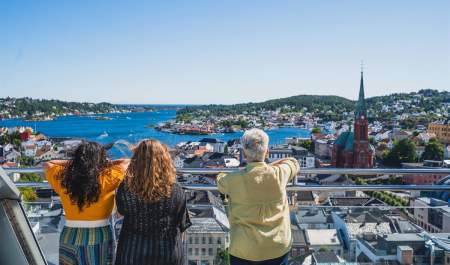 Der Glasaufzug – Arendals luftiges Aussichtserlebnis