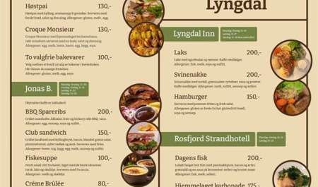 Smagen av Lyngdal // 10.–16. november