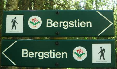 Tistedal - Bergstien
