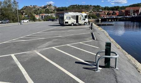 Halden havn bobilparkering