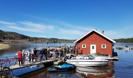 Sluseporten Båtcafe, Ørje