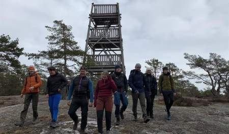 Skårefjell via Holvannet