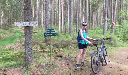 Sykkeltur -Femsjøen rundt 35 km