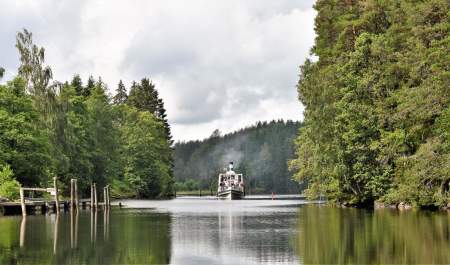 D/S Turisten on the Halden canal