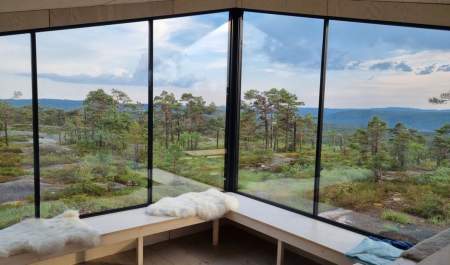 Dagsturhytta Bereblikk i Iveland