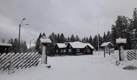 Ertehytta er åpen søndager for servering