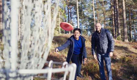 FrisbeeGolf - Høytorp discgolfpark