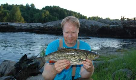 Fiskeplasser ved Øyern og Glomma