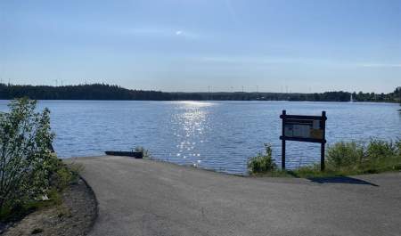 Boat launching place Rødensjøen syd / Ysterudvika, Haldenkanalen