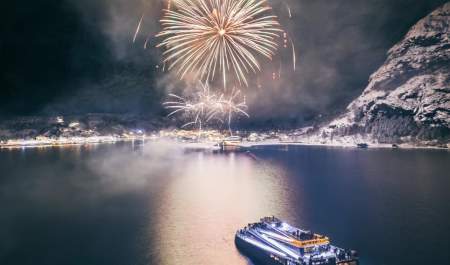 Nyttårscruise på Nærøyfjord