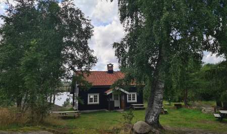 Gammeldags hyttekos ved Ravnsjøvannet