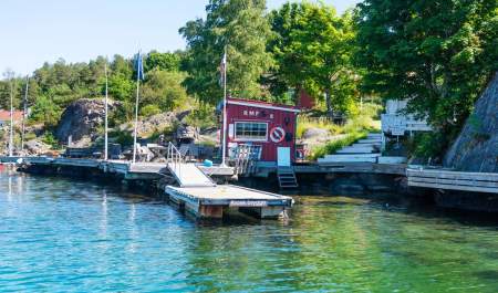 Risør Motorbåtforening på Risøya