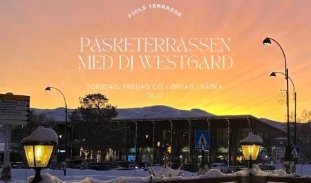 Påsketerrassen på Fjols med DJ Westgård