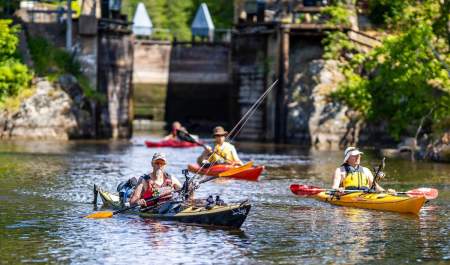 Paddle: The Halden canal from the north to the south
