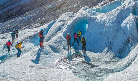 X-tra Short Blue Ice Hike