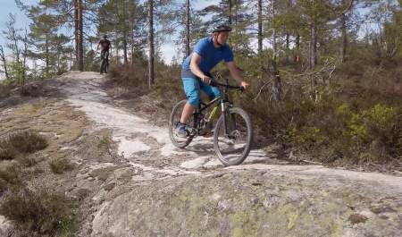 Biking in Åseral