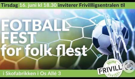 Fotballfest for Folk Flest