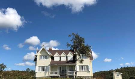 Båt- og gåtur til Lordehytta