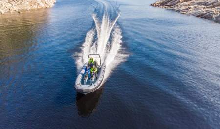 Rib-tur rundt dammene i Åseral
