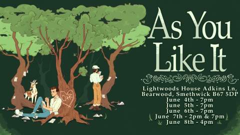 As You Like it, Shakespeare in the Garden