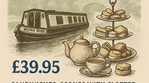 Cream Tea Canal Cruise