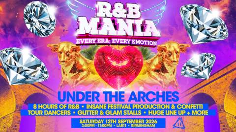 RNB MANIA | Birmingham, Under The Arches | R&B Fest