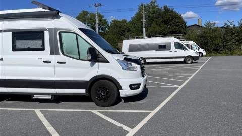 Tyska motorhome parking
