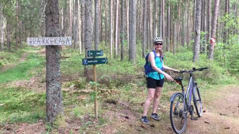 Sykkeltur -Femsjøen rundt 35 km