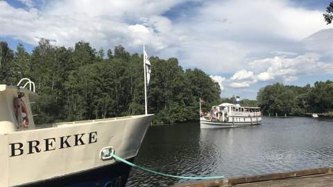 Tangen brygge, Gjestebrygge i Tistedal