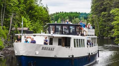 MS Brekke - Båttur på Haldenkanalen