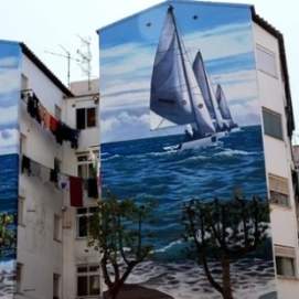 Mural Mar de regatas (José Fernández Ríos)