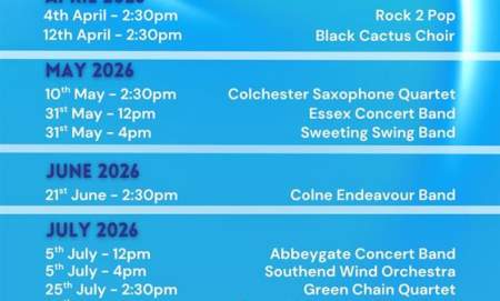 Castle Park Bandstand Soundwave Sessions: 2026