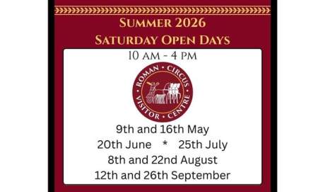 Roman Circus Visitor Centre Open Days