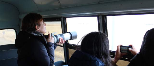 Sandhill Crane Daytime Bus Tour with Dusty Trails
