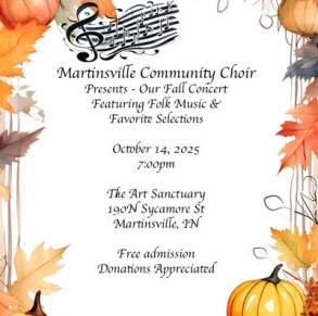 Martinsville Community Choir Fall Concert