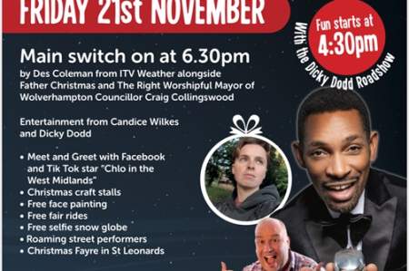 Bilston Christmas Light Switch On