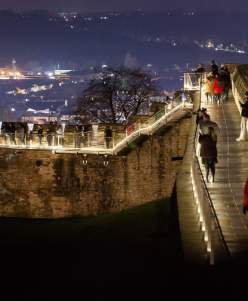 Lincoln Castle Illuminated