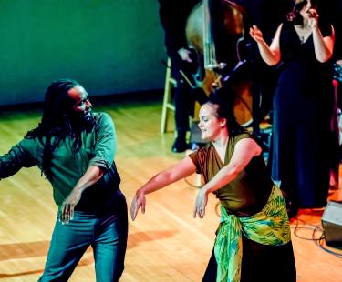 Amalia and evening of Fado and Dance