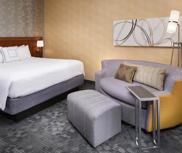 Newly Renovated Room at the Courtyard