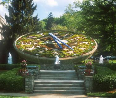 Floral Clock: Frankfort, KY