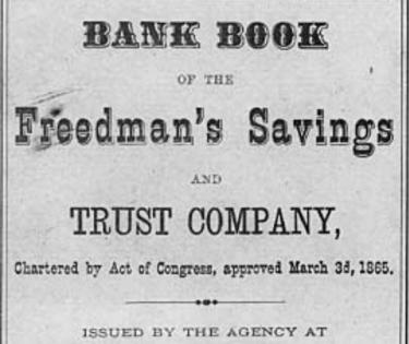 Freedman's Bank and Trust